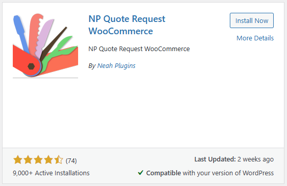 NP Quote Request WooCommerce